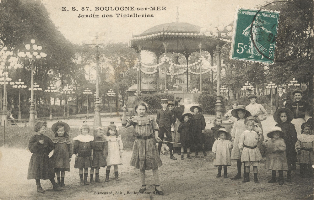 E.S. 87 - Boulogne-sur-Mer - Jardin des Tintelleries.