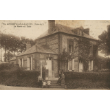 62 - Angerville-la-Martel (Seine-Inf.) - La Mairie et l'Ecole.