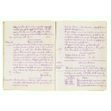 Cahier de devoirs / Ecole de la Madeleine à Nonancourt.
