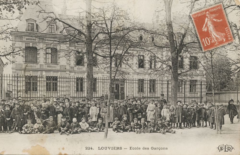 224 - Louviers - Ecole de Garçons.
