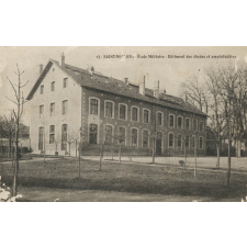 13 - Saint-Maixent - Ecole Militaire - Bâtiment des études et amphithéâtre.