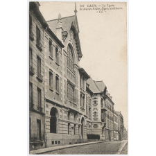 167 - Caen. - Le Lycée de Jeunes Filles (Oyer, Architecte).