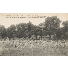 12 - Joinville - Ecole Normale Militaire de Gymnastique - Centre d'Instruction Physique - Escrime à la baïonnette.