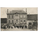 Etoges - La Mairie et l'Ecole des Garçons.