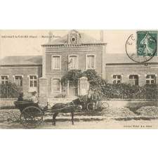 Saussay-la-Vache (Eure) - Mairie et Ecoles.