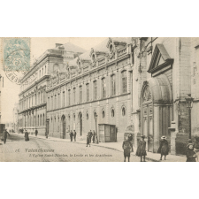 16 - Valenciennes - L'Eglise Saint-Nicolas, Le Lycée et les Académies.