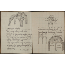 Cahier d'histoire de l'art de 4ème.