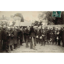 La Chartre-sur-le-Loir - Inauguration de l'Ecole des Garçons (27 juin 1909).