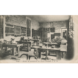 Caen - Atelier de menuiserie de l'Ecole Normale.
