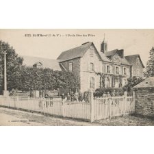 4373 - Saint-M'Hervé (I.-&-V.) - L'Ecole libre des Filles.