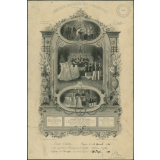 Attestation de première communion et de confirmation. Précieux souvenir des 3 promesses pour le coeur fidèle et persévérant.