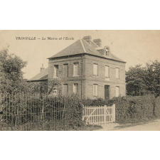 Yainville - La Mairie et l'Ecole.