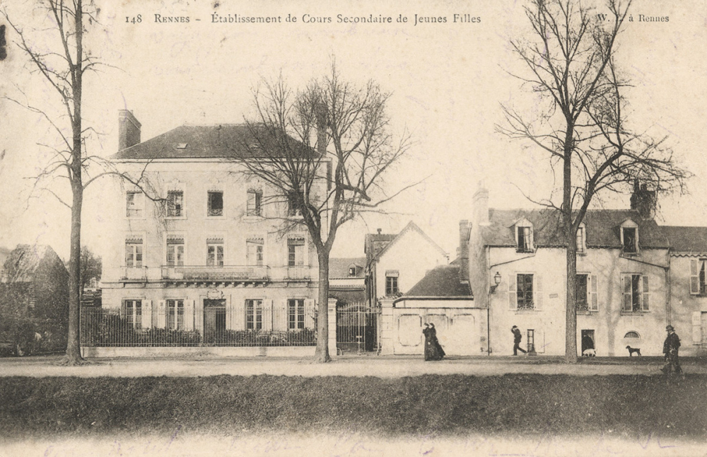 148 - Rennes - Etablissement de Cours Secondaire de Jeunes Filles.