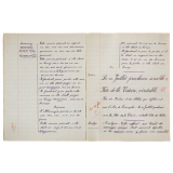 Cahier de devoirs / Ecole de la Madeleine à Nonancourt.