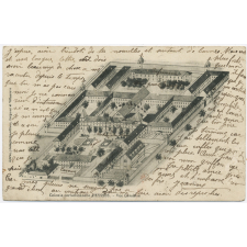Colonie correctionnelle d'Eysses - Vue Cavalière.