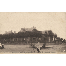 45 - Ferrières, près Gournay-en-Bray - La Mairie et l'Ecole des Garçons.