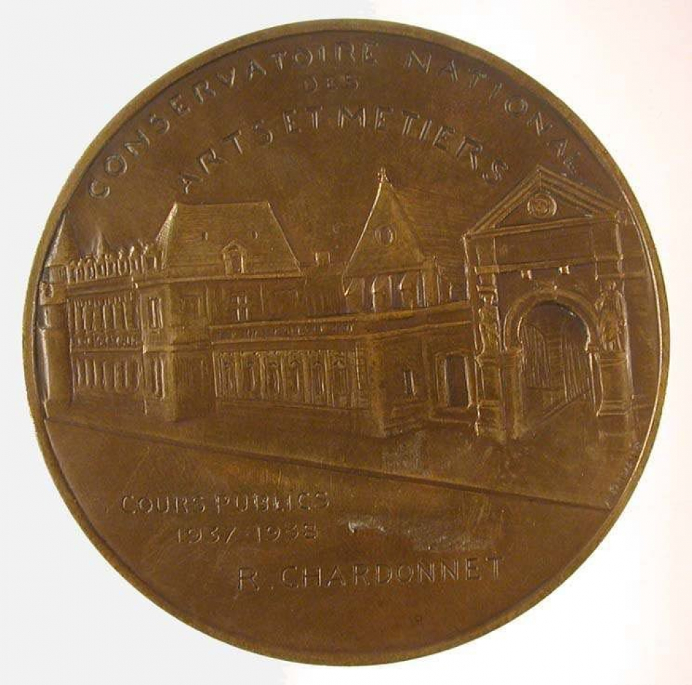 Médaille du Conservartoire National des Arts et Métiers. 