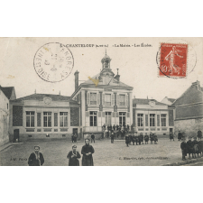 5 - Chanteloup (S.-&-O.) - La Mairie - Les Ecoles.