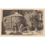 Maison Mère du Sacré-Coeur d'Ernemont -Jardin du Juvénat - Statue du Très Pur Coeur de Marie.