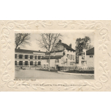 4 - Gannat - Ecole Municipale de Filles et le Monument Commémoratif.