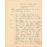 Cahier de rédaction. 