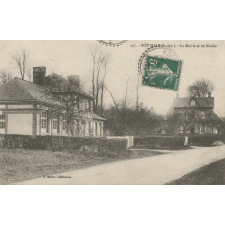 377 - Bouville (S.-Inf.) - La Mairie et les Ecoles.