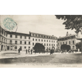 Argentan - Le Collège Mézeray, une des Cours intérieures.