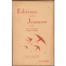 Éditions de la jeunesse. 10ème année, 1932-1933.