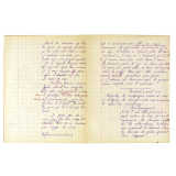 Cahier de rédactions. 