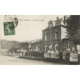 La Vaupalière (Seine-Inf.) - La Mairie et l'Ecole.