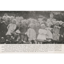Colonie des Enfants de Mobilisés, orphelins de mère.