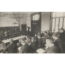 Collège de Garçons de Béthune - Médaille d'or à l'Exposition nationale et coloniale de Rouen - Un cours de Physique.