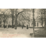 Argentan - Pensionnat de l'Education Chrétienne - Cour intérieure.