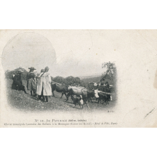 N° 10 - Au Paturage (Boffres, Ardèche) - Oeuvre municipale lyonnaise des Enfants à la Montagne (Caisse des Ecoles - Hôtel de Ville, Lyon).