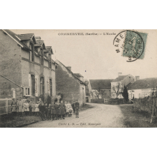 Commerveil (Sarthe) - L'Ecole.
