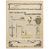 Force élastique des gaz et pression atmosphérique.