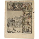 Marie-Louise quitte la France (25 avril 1814) - Pages d'histoire (Joséphine et Marie-louise) n°10.