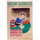 Loterie nationale, tranche des bourses d'études.