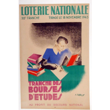 Loterie nationale, tranche des bourses d'études.