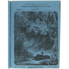 Serpent guettant sa proie - Histoire naturelle n°198.