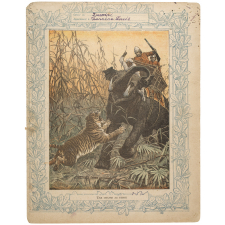 Une Chasse au tigre.