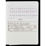 Cahier du jour.