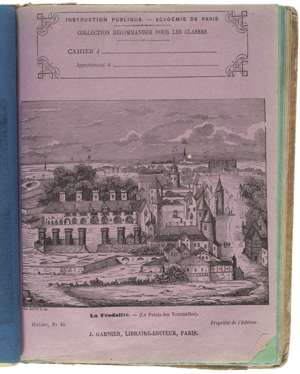 La Féodalité (Le Palais des Tournelles) - Histoire n°42.