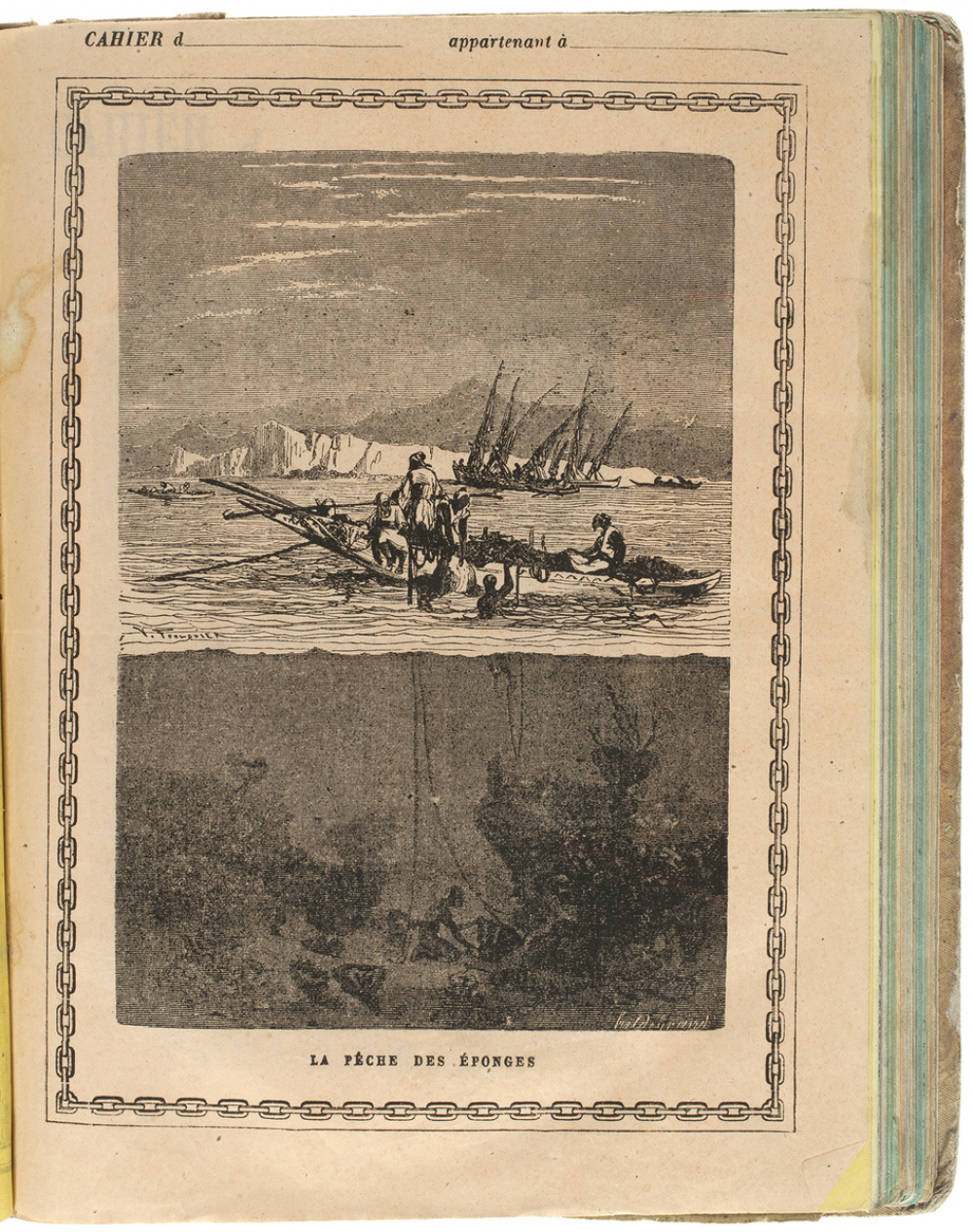 La Pêche des éponges.