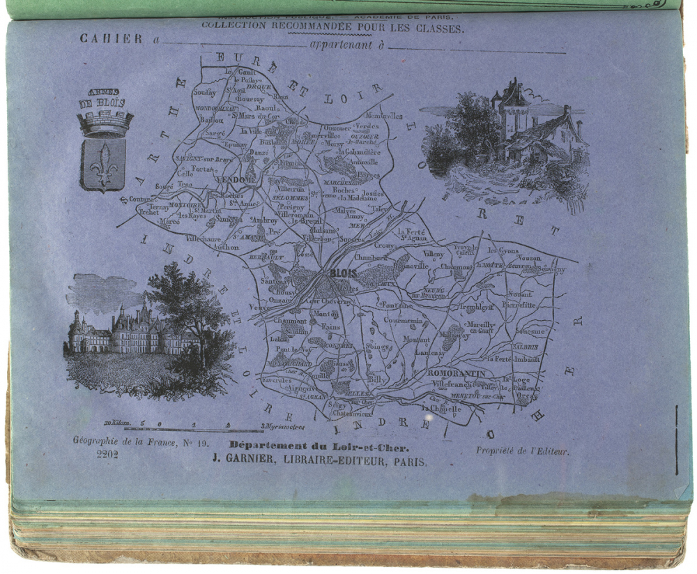 Département du Loir-et-Cher - Géographie de la France n°19.