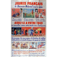 Enveloppe du Secours National du Maréchal Pétain. 