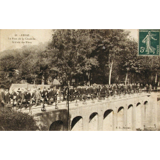 66 - Arras - Le Pont de la Citadelle - Arrivée des Bleus.
