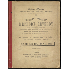 L'écriture enseignée. Méthode Reverdy. Cahier du maître.