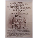 Lisez, faites lire et recevez la Formation Chrétienne de l'Enfant. Revue mensuelle.
