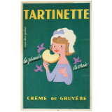 Buvard publicitaire. Tartinette.
